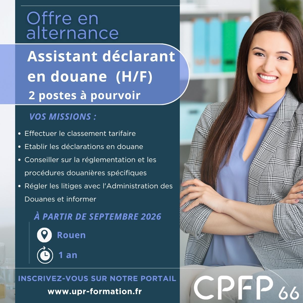 offres en alternance douane